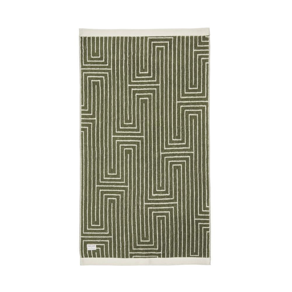 Abigail Ahern X Murmur Pia Towel Sage Green